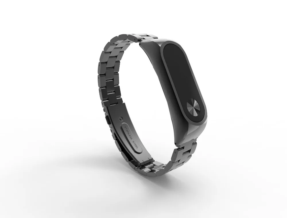 Mi Band 2 браслет на запястье безвинтовая Pulseira для Xiaomi металлический ремешок из