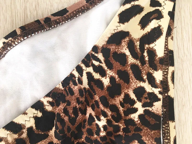2019 распродажа превосходный материал бикини с леопардовым узором пуш-ап на
