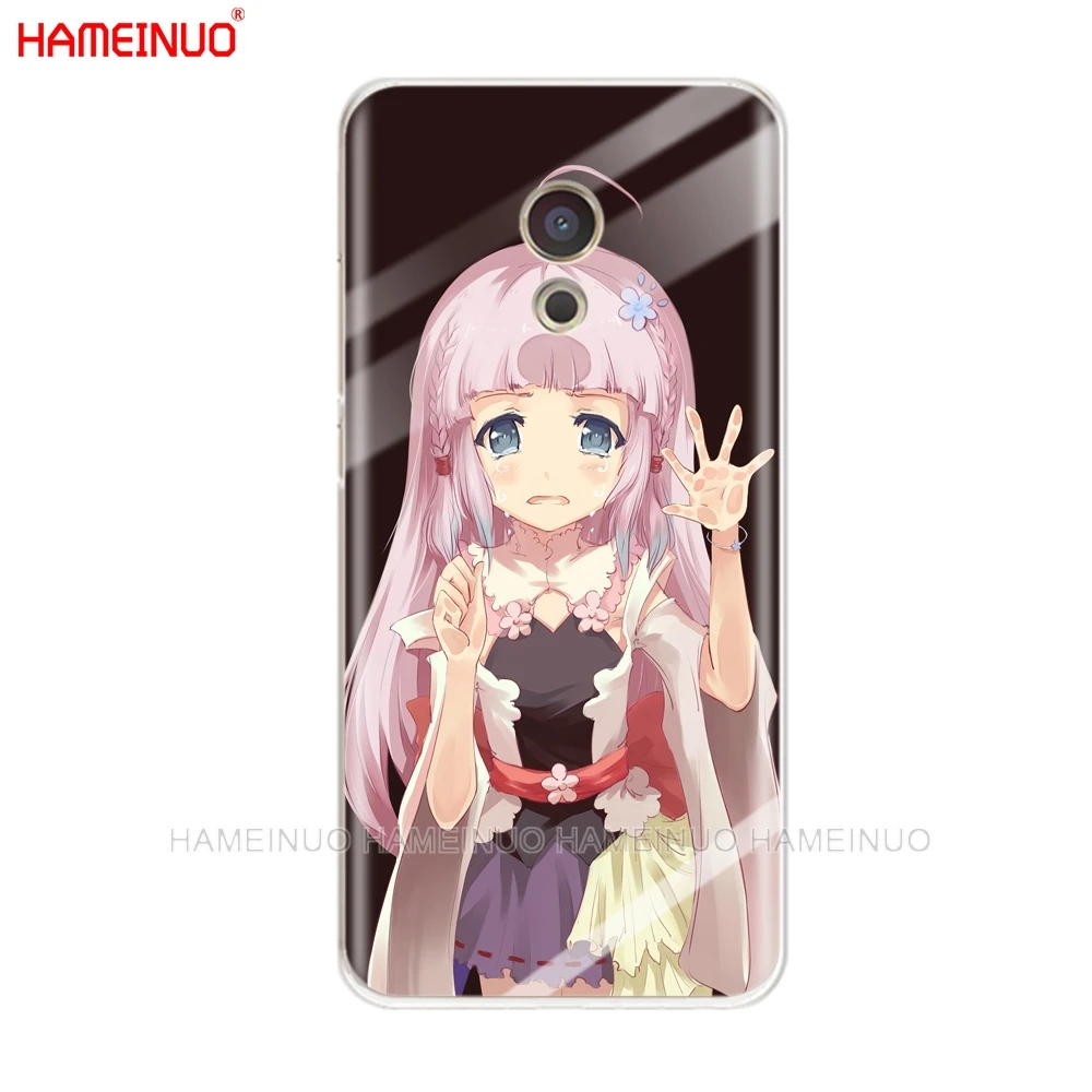 HAMEINUO Locked In The Screen Anime Girl Cover phone Case for Meizu M6 M5 M5S M2 M3 M3S MX4 MX5 MX6 PRO 6 5 U10 U20 note plus | Мобильные