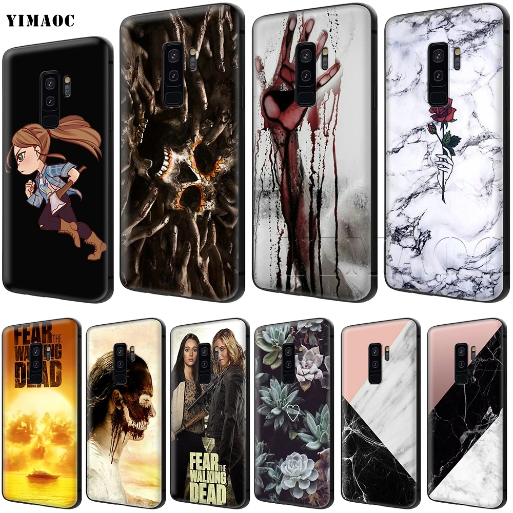 Мягкий силиконовый чехол YIMAOC для Samsung Galaxy S6 S7 Edge S8 S9 Plus A3 A5 A6 Note 8 9|Бамперы| |