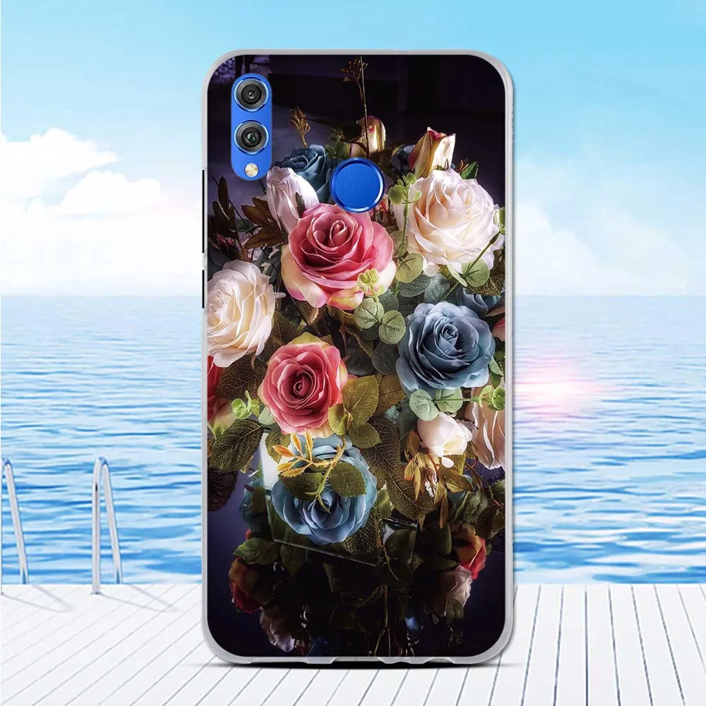 Для Huawei Honor 8X JSN-L21 JSN-L42 силиконовый чехол для View 10 Lite задней панели телефона V10 TPU