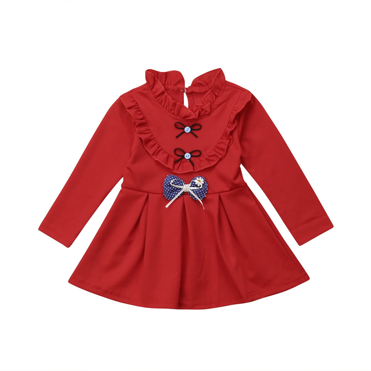 Pudcoco/платье для маленьких девочек нарядное летнее платье-пачка принцессы с