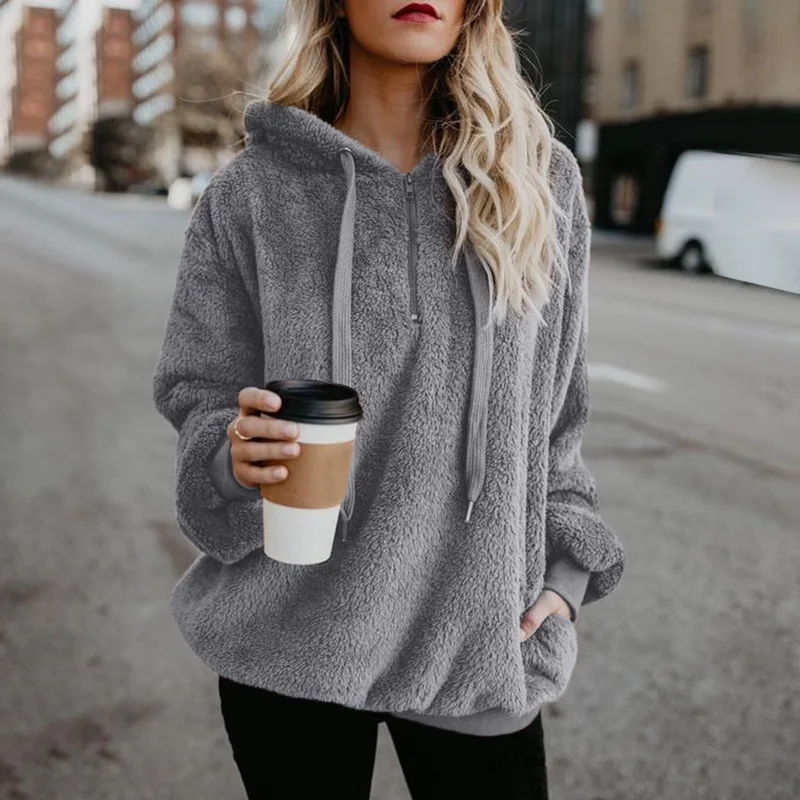 

2018 Autumn Casual Loose Women Hooded Hoodies Pure Color Harajuku Plus Size 4XL 5XL Pullover Long Hoodie Winter Sweatshirt