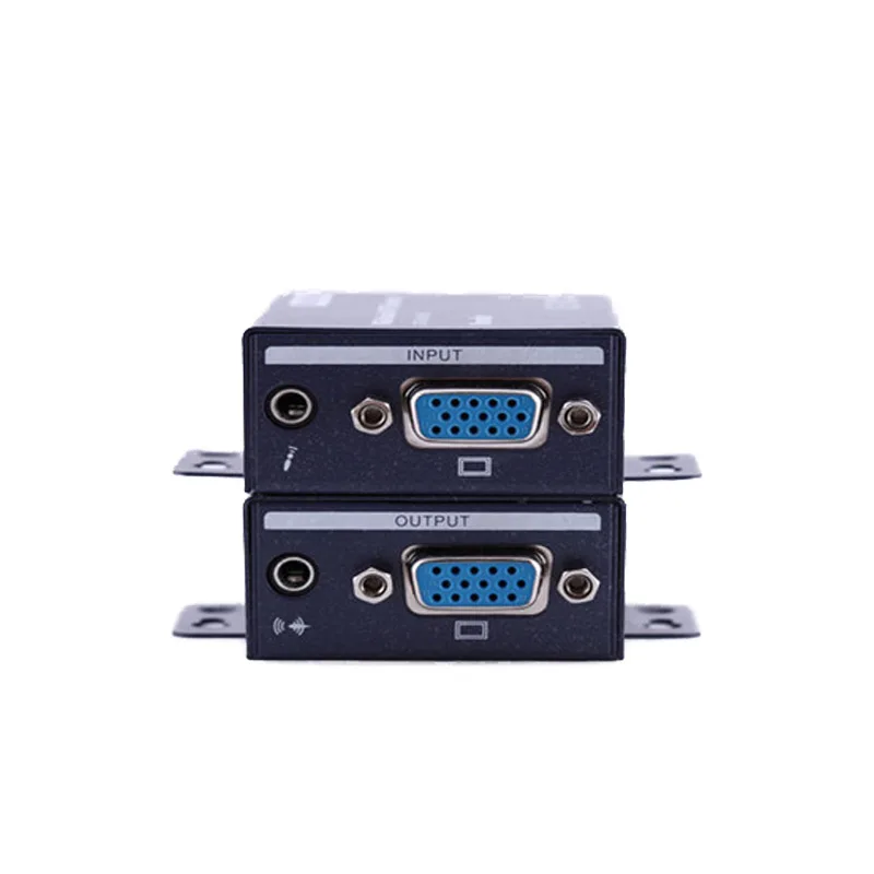 1080P 100 м VGA Видео аудио удлинитель HDMI повторитель по Cat6 Cat7 Ethernet кабели RJ45