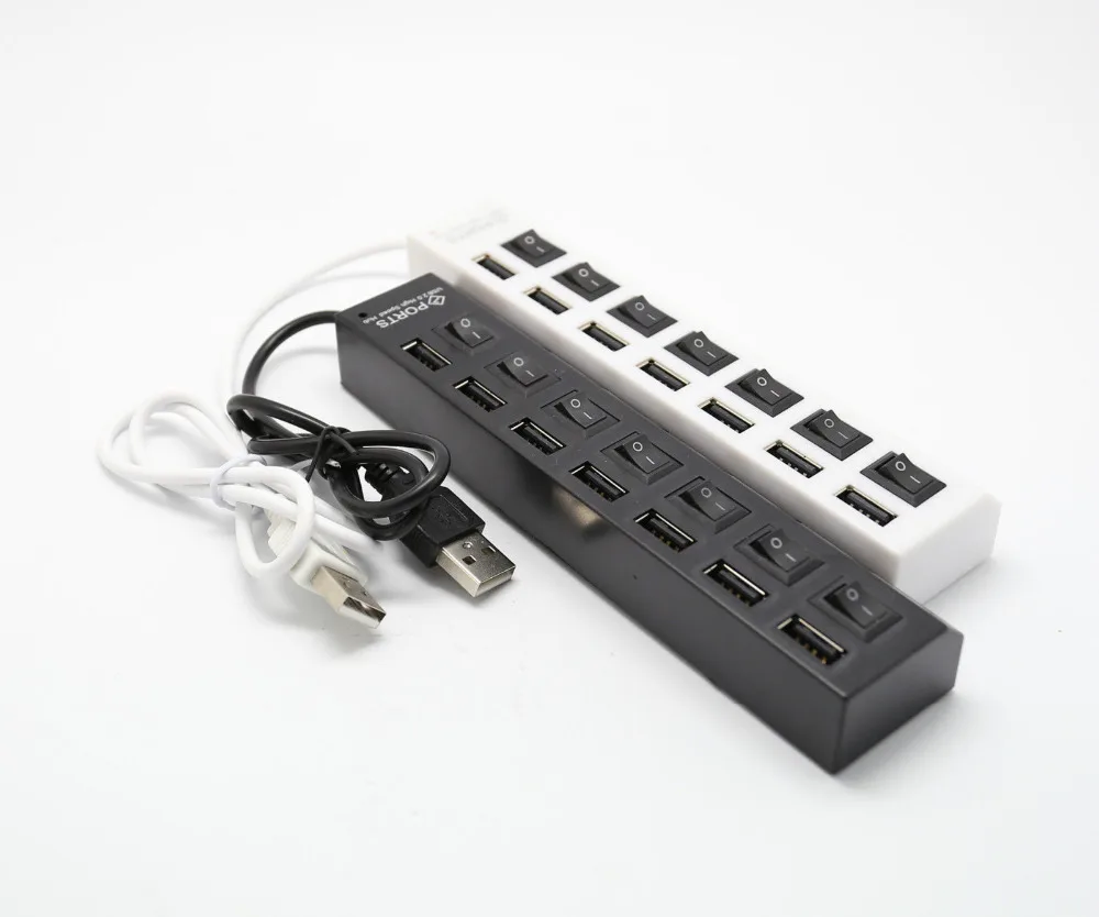 Usb адаптер с 7 портами 480 Мбит/с|7 port usb 2.0|7 usbusb 2.0 hub |