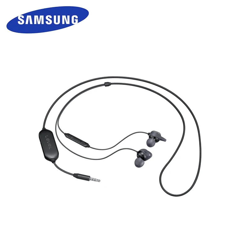 Наушники вкладыши Samsung Level In ANC в черно белом цвете S8/7 + провод с активным