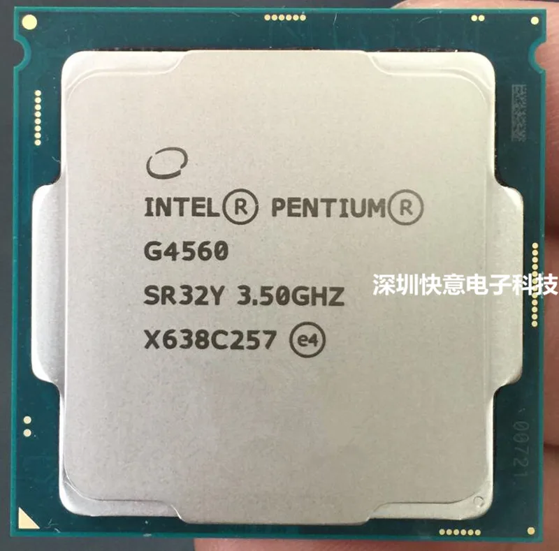 Intel Pentium Processor G4560 LGA 1151- 14 nanometers Dual-Core 100% working properly Desktop | Компьютеры и офис