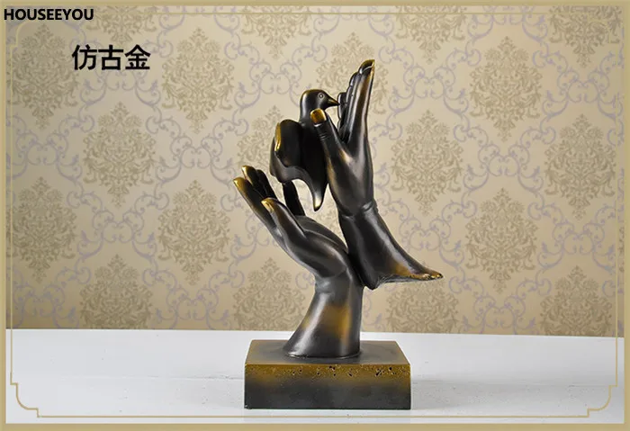 Креативные абстрактные фигурки Миниатюрные аксессуары статуя скульптура