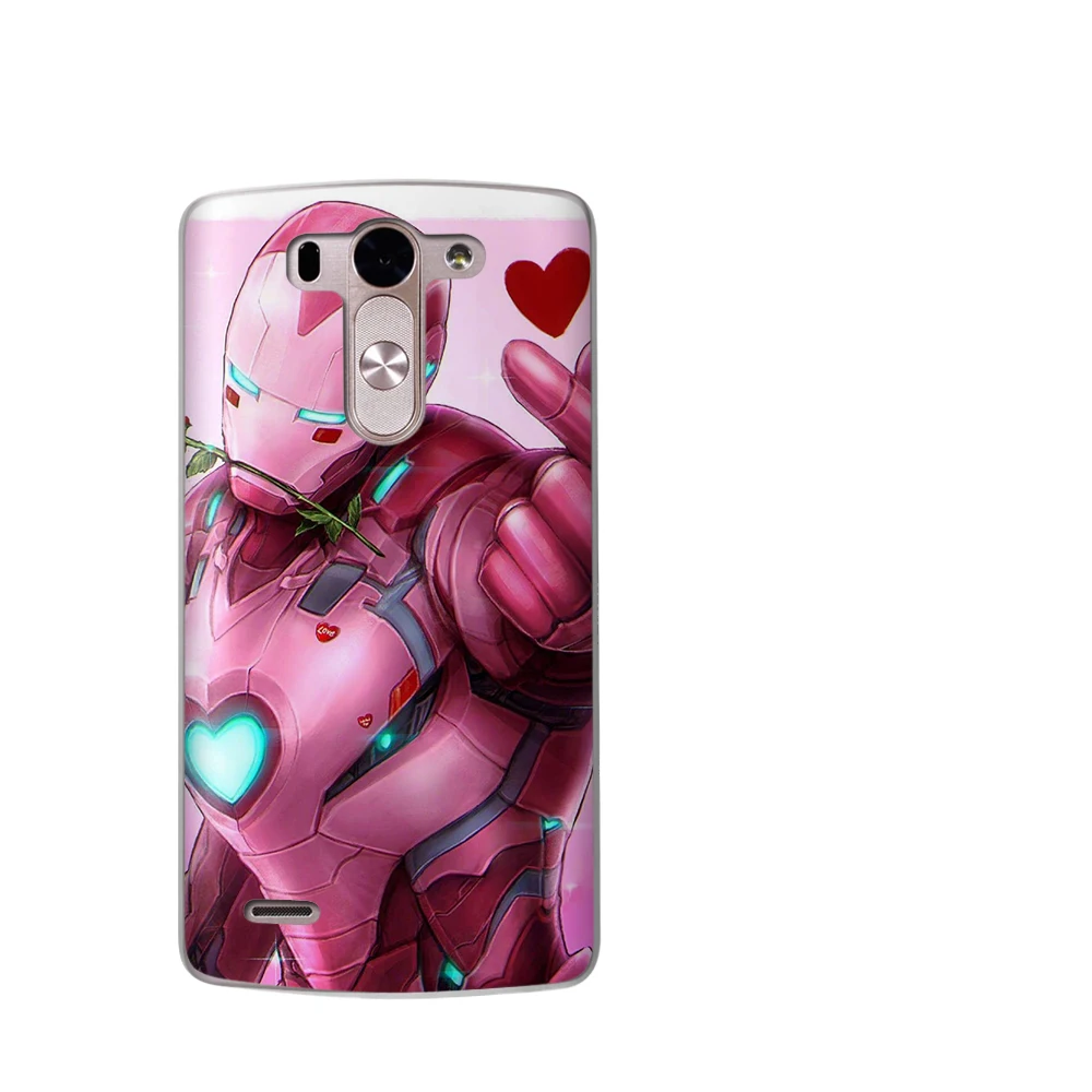 Чехол для телефона LG G6 G4 G5 Q8 Q6 K8 K7 K10 2017 X Power 2 3 V30 Coque Etui роскошный Марвел Мстители