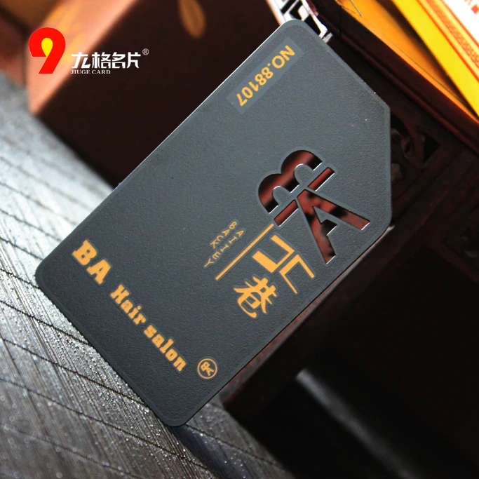 Black Metal карт VIP нержавеющая сталь матовый металл бизнес card8 | Канцтовары для офиса и