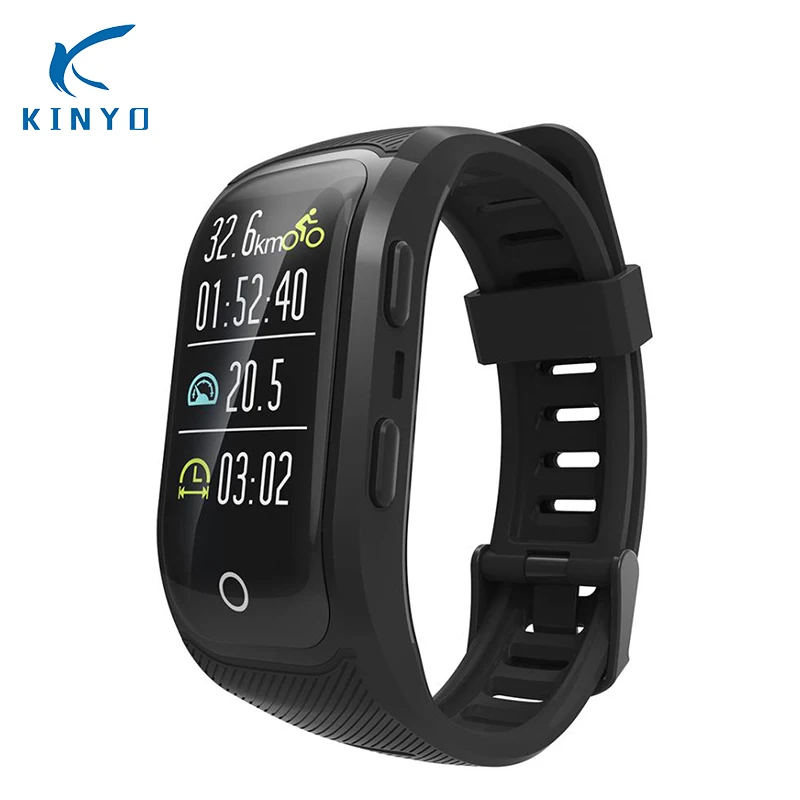Смарт браслет цветной экран фитнес трекер Браслет IP68 Водонепроницаемый GPS