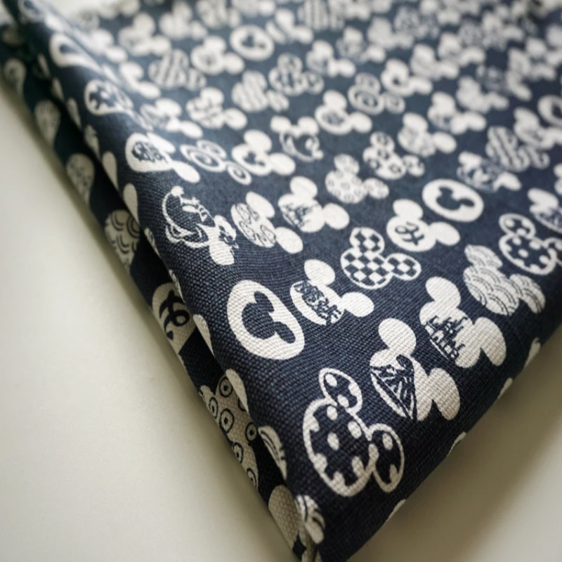 12 унций ткань хлопок для рукоделия Patchwork ворка Япония мультфильм печатных Микки