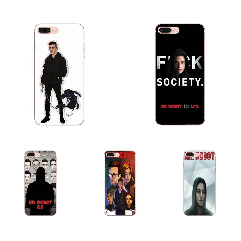 Мягкая защита экрана для Xiaomi Note 3 4 Mi3 Mi4 Mi4C Mi4i Mi5 Mi 5S 5X 6 6X 8 SE A1 Max Mix 2 Fantasy Mr Robot Fan
