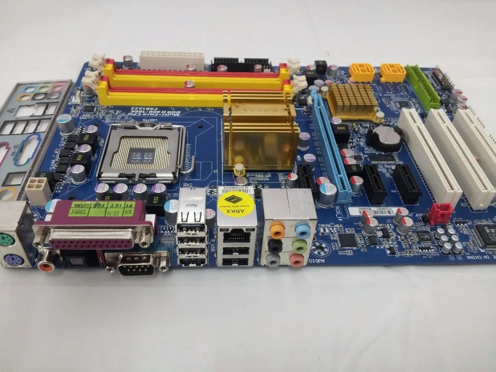Ga p35 ds3l рабочего материнская плата P35 чипсет LGA 775 DS3L платы хорошо испытанная