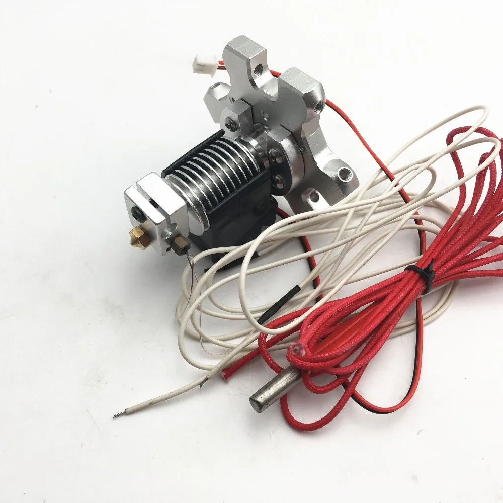 Funssor V6 J head Hotend Extruder Kit M3 Stud термисторный сопло 0 4 мм с бесплатным|heater block|3d printer heater