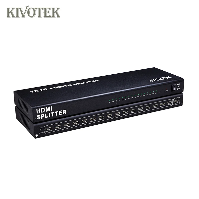 Разветвитель 1x16 4K HDMI 1 в 16 out разветвитель Hdmi1.4 с на портами поддерживает