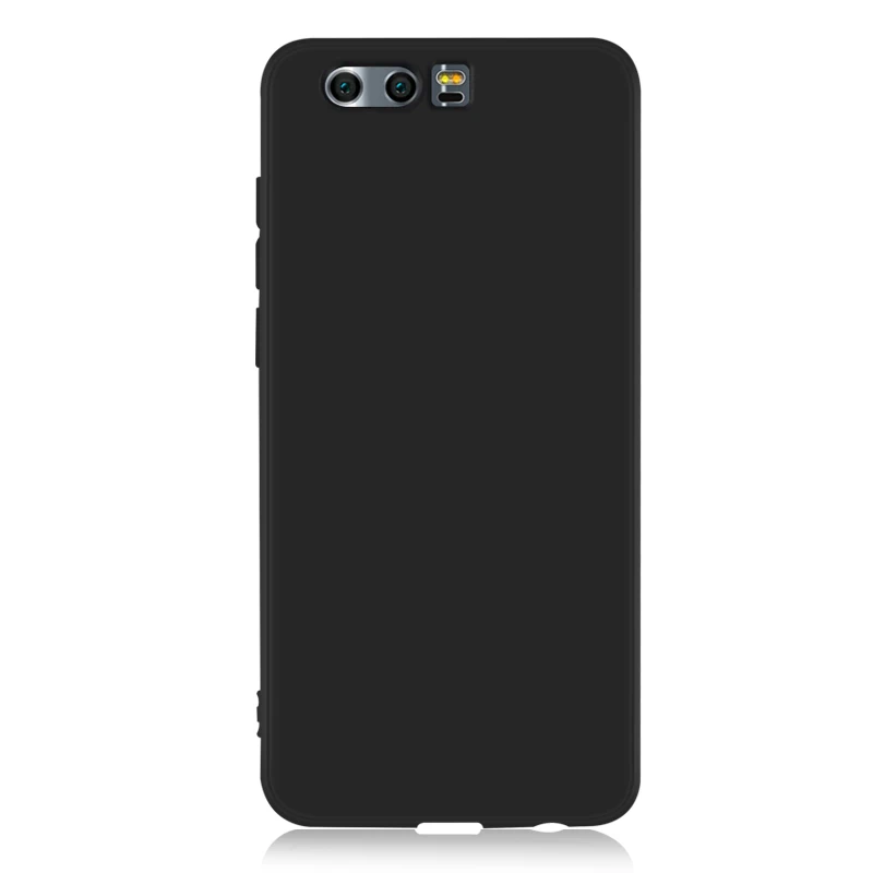 черный цвет матовый силиконовый бампер для huawei honor 9 lite чехол Анти отпечатков