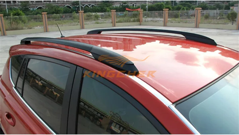 Высококачественный OEM алюминиевый черный багаж багажная рейка на крышу