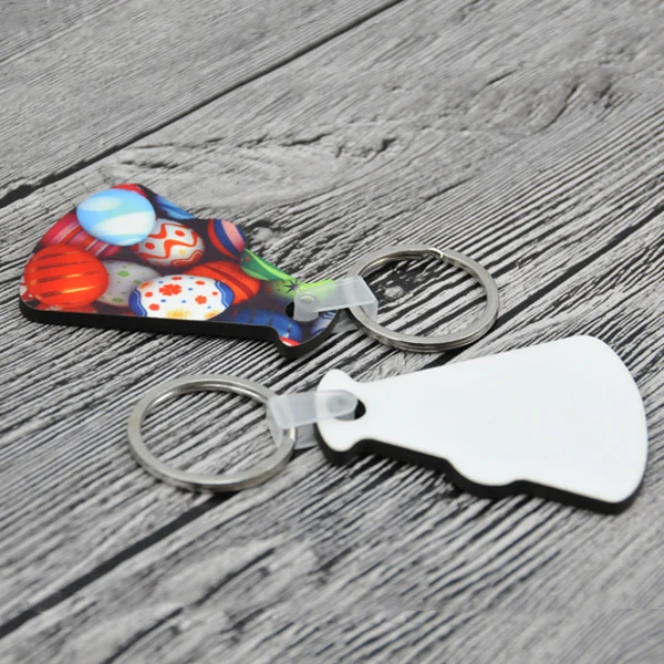 10 шт./лот оптовая продажа модные сублимационные деревянные кольца для ключей