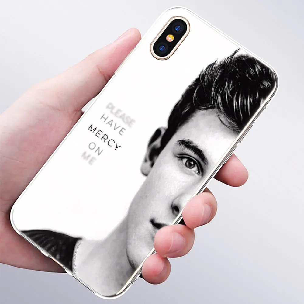 Горячая Шон Мендес плакат Мягкий Силиконовый Модный чехол для Apple iPhone 11 Pro XS MAX XR X 7 8 плюс 6 6s плюс 5 5C 5S SE чехол из ТПУ