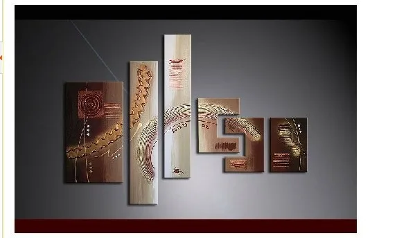 Free Shippig !!! 100% Handmade Textured Modern Oil Painting On Canvas Large Wall Art Top Home Decoration JYJZ057 | Дом и сад
