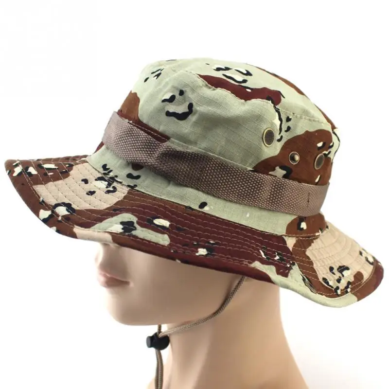 Тактические ковшовые шляпы Boonie снайперская камуфляжная непальская Кепка