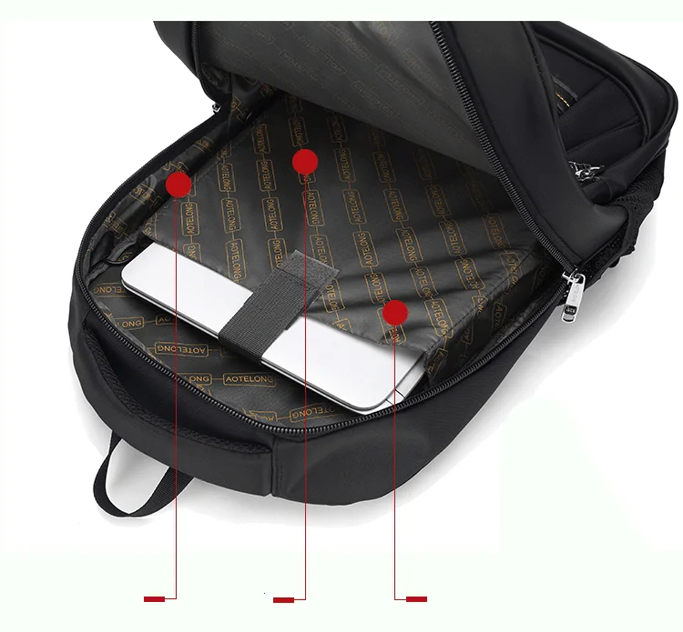 Chuwanglin Модные мужские рюкзаки бизнес 15 6 дюймов для ноутбуков водонепроницаемый