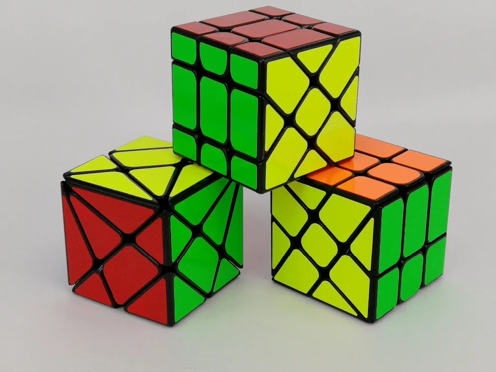 CuberSpeed Speedcubing комплект YJ Fisher V2 cube Black Axis v2 3x3 &amp Windmill Speed | Игрушки и хобби