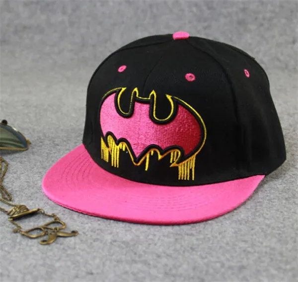 2015 New Batman Snapback Caps Hip Hop Flat Brim Baseball Cap Superman bone aba reta casquette chapeu snapbacks men women | Аксессуары