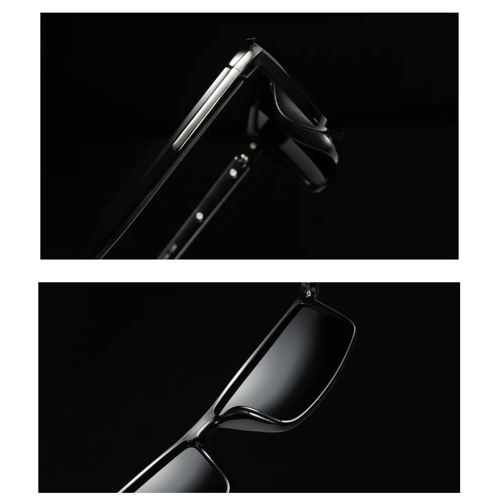 Pro Acme бренд TR90 поляризационные солнцезащитные очки Мужские квадратные Винтажные