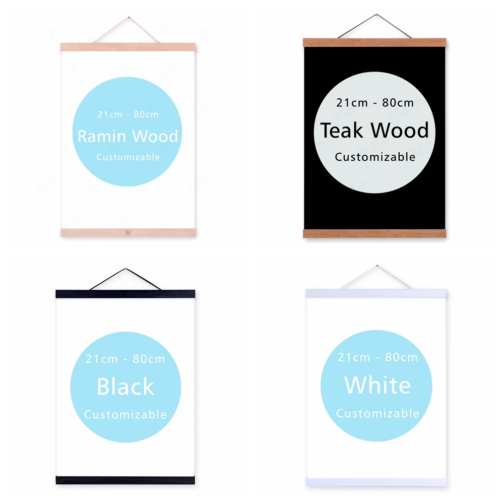 Абстрактный минималистичный животный Пикассо олень лошадь деревянная рамка