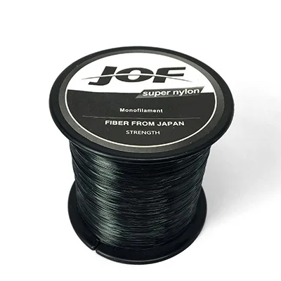 Black 1000 м нейлоновая леска монофиламентная монолеска для ловли карпа 4 8 12 15 19 22 28 - Цвет: Black