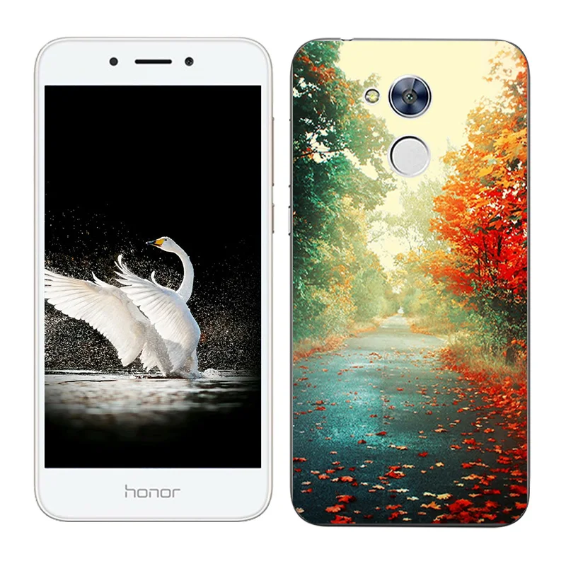 05 Мягкий силиконовый чехол для huawei Honor 8X 7C 7A Pro 6A 7X 6X 5C 9, защитный чехол для huawei Y6 4C Pro JSN-AL00 С Рисунком Тигра - Цвет: 05