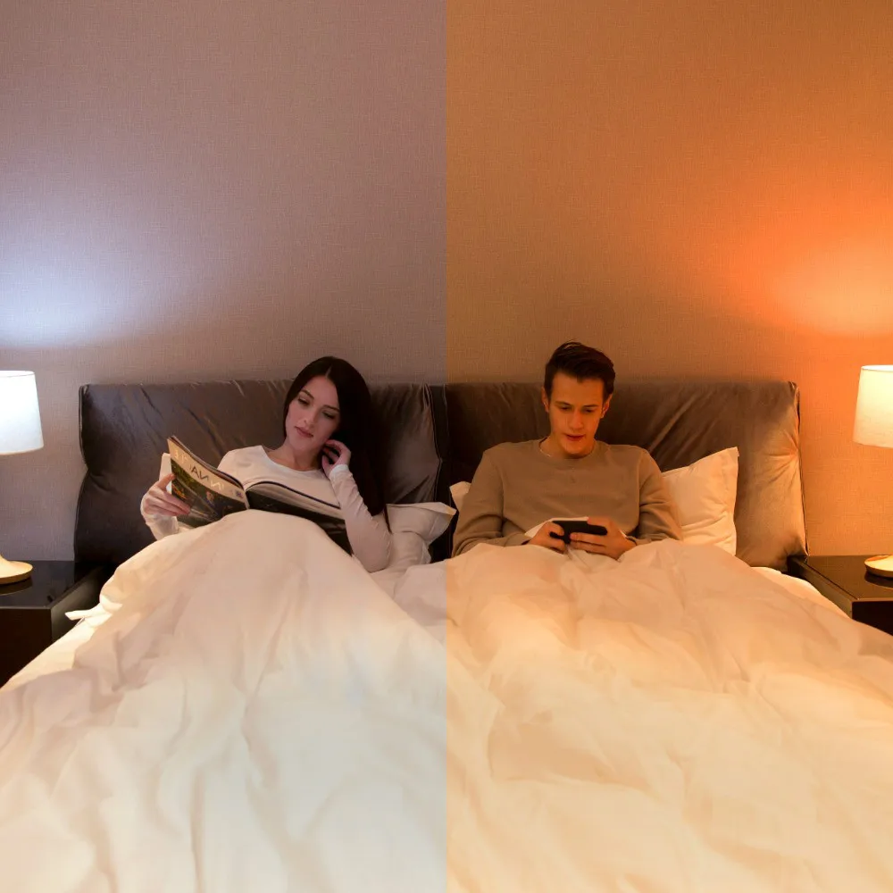 Умная Светодиодная лампа для дома Xiaomi mijia yeelight цветная 800 люмен 10 Вт E27 лимонная