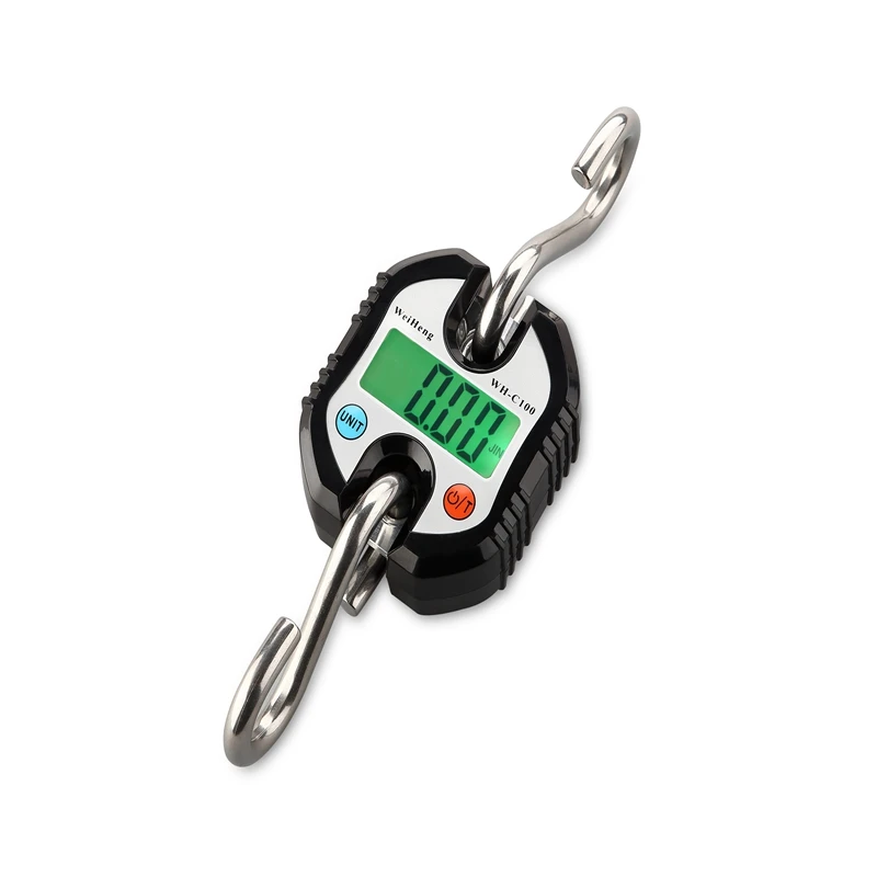 Портативные цифровые мини весы с подсветкой 150 кг/50 г|crane scale|hanging scalescale portable |