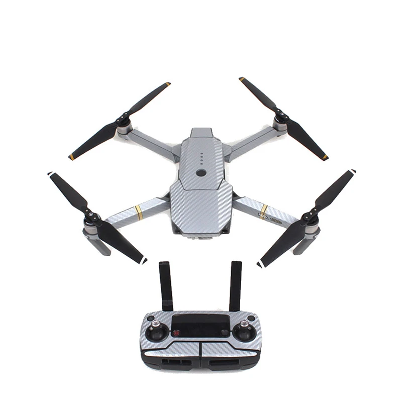 Углеродное волокно обмотка Водонепроницаемая наклейка для DJI Mavic Pro Аксессуары