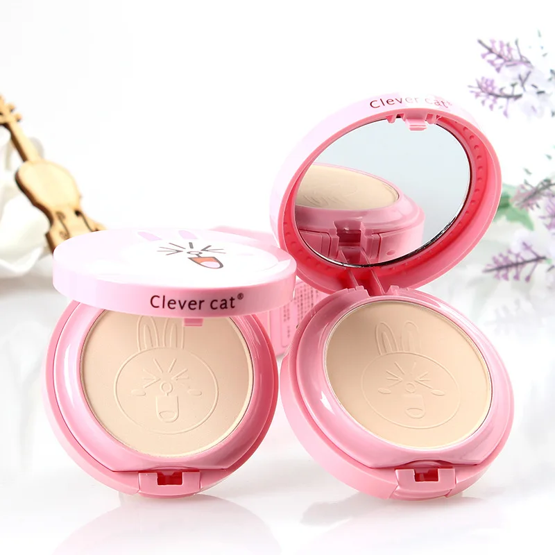 Макияж умная кошка Увлажняющая пудра сухая влажная двойного назначения