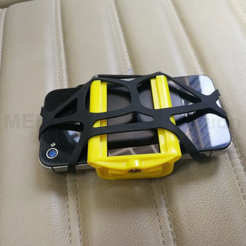 Gekkopod мини камера штатив крепление банан Pod для Gopro Xiao Mi Yi SJ4000 Экшн камера для iphone7 6s подголовник автомобиля селфи палка