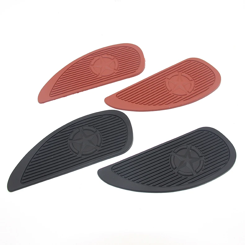 1 пара Мотоциклетный Бак Тяговая накладка боковой газовый наколенник защита