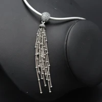 fashion new european and american 925 sterling silver bracelet accessories zircon chain chain jewellery