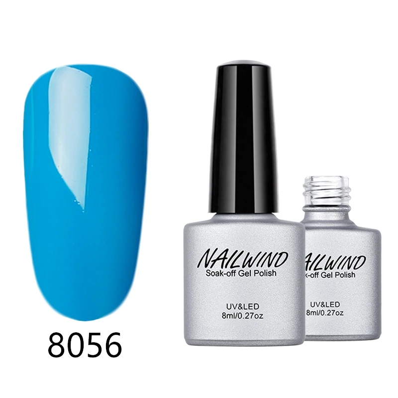 8056 NAILWIND, 8 мл, чистый, 8031-8060 цветов, Гель-лак для ногтей, замачиваемый, УФ светодиодный, стойкий лак для ногтей, грунтовка, Гель-лак для ногтей - Цвет: 8056
