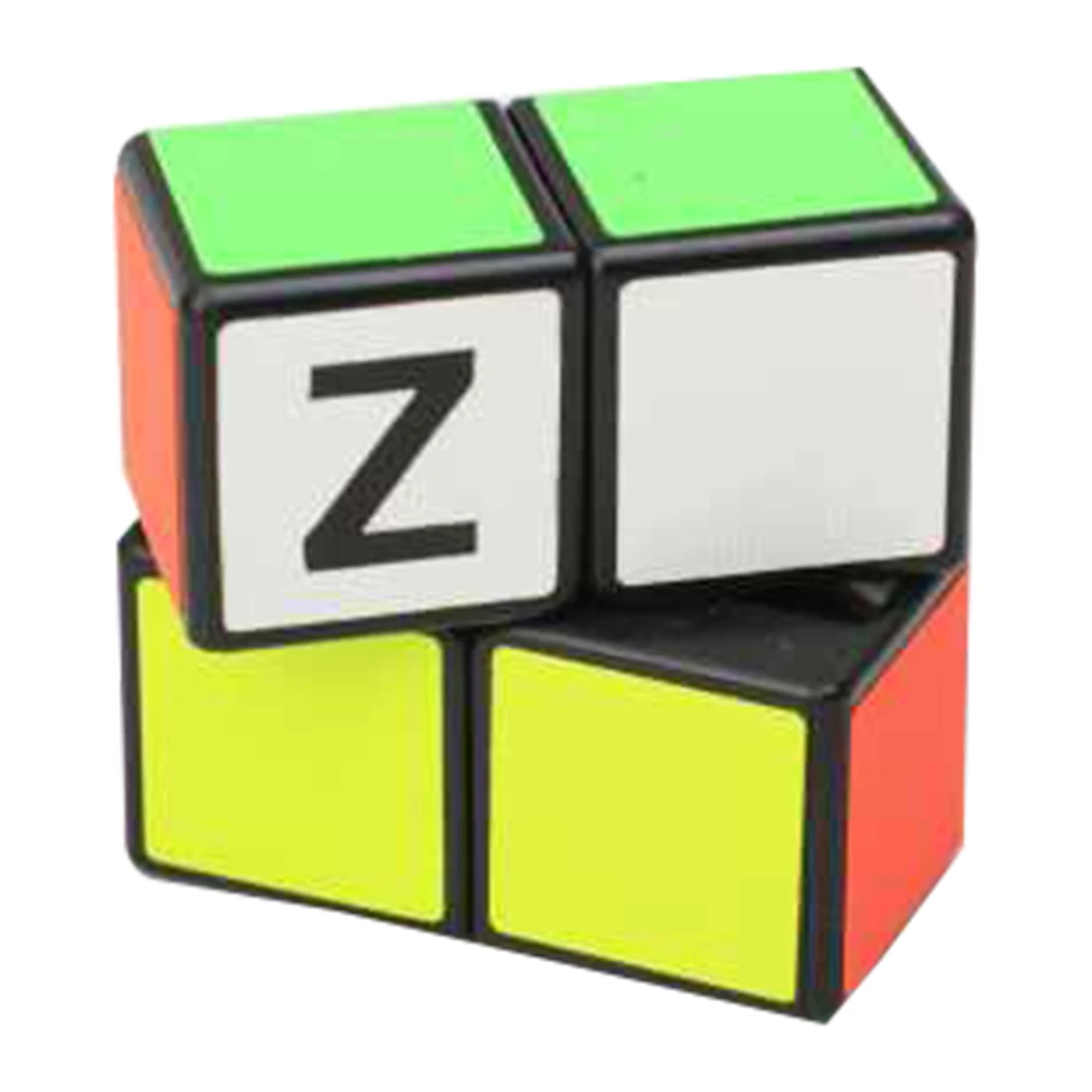Zcube 122 волшебный куб 1x2x2 скоростной куб головоломка игрушка-черный/белый