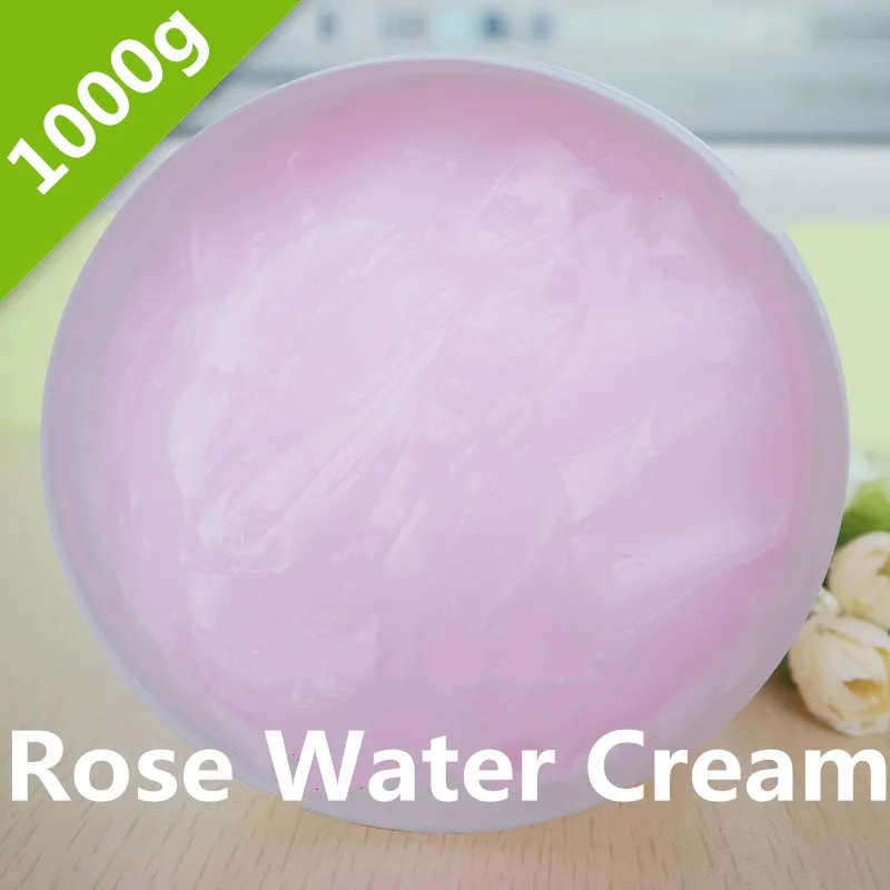 1KG Beauty Salon Equipment Products Rose Water Cream Moisture Whitening Moisturizing Globularness Cosmetics OEM