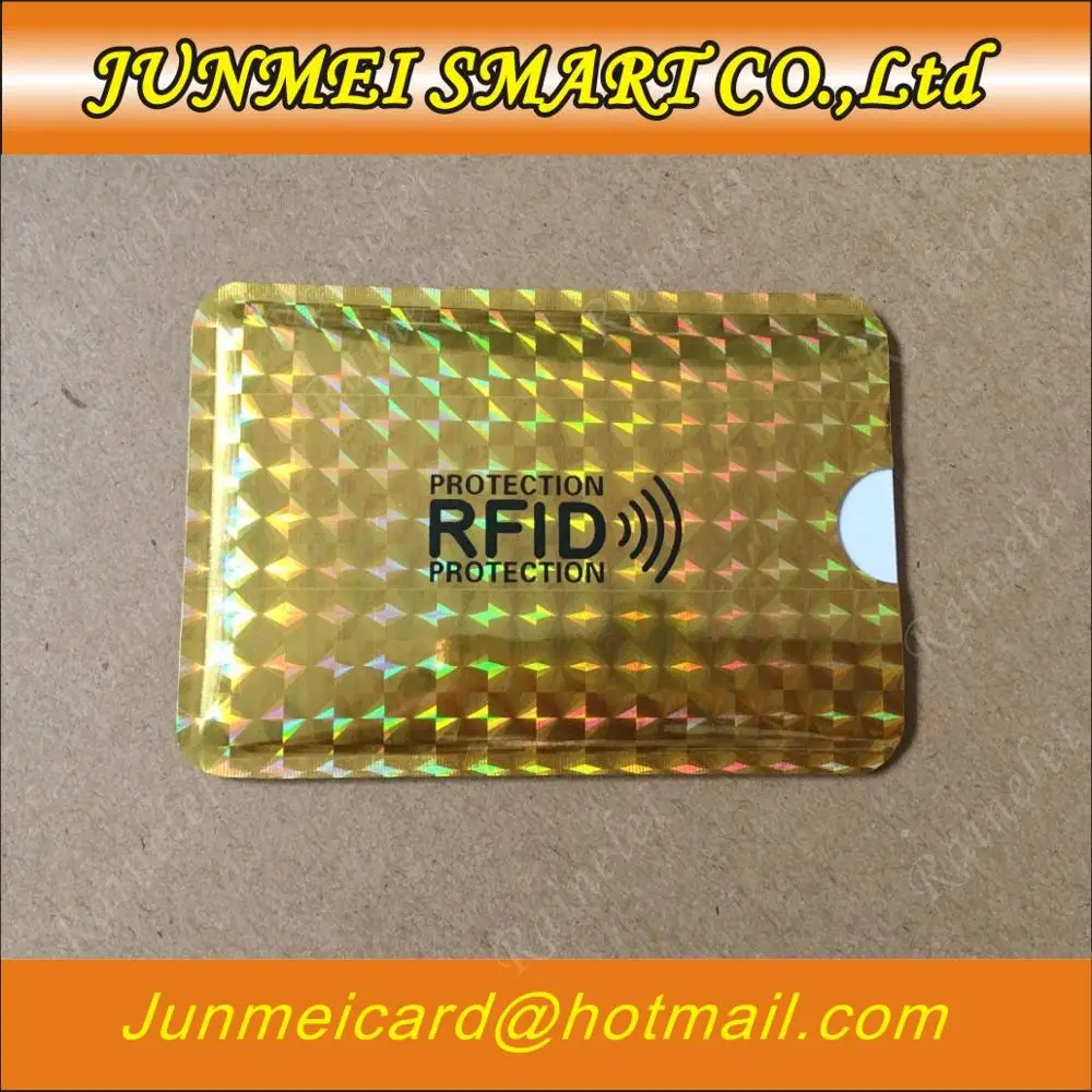 10 шт RFID экранированная красочная Блокировка втулки карты 13 56 mhz IC карта защиты NFC