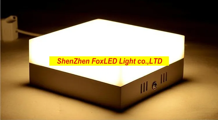 6W 12W 18W 24W Led Panel Light Surface Mounted Square leds Downlight ceiling down 110-240V lampada led lamp + LED Driver |