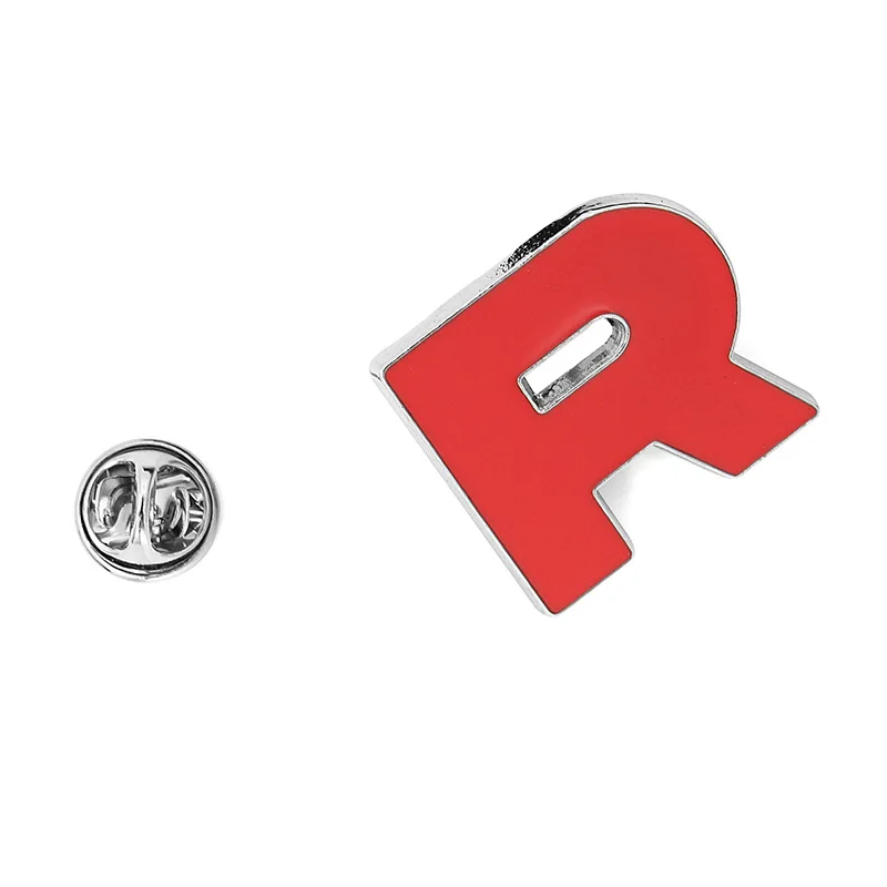 Pocket Monster Rocket Team R значок брошь Модная Новинка Забавный Аниме Покемон сплав brosche ювелирные сувениры, подарки для детей игрушка для мальчика