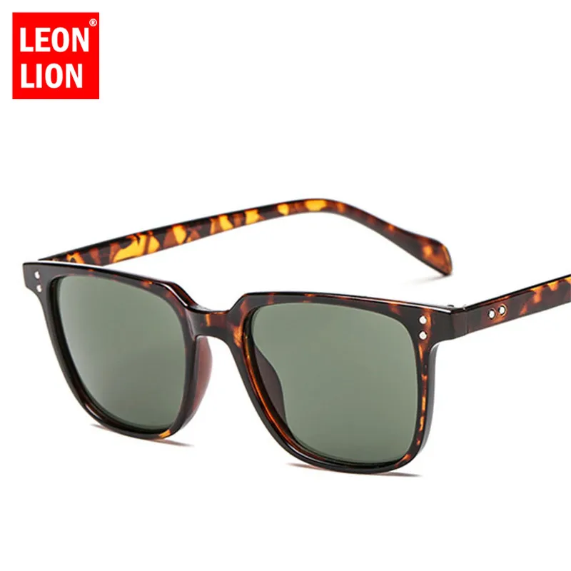 

LeonLion 2021 Square Frame Sunglasses Men Luxury Man/Women Sun Glasses Classic Vintage Outdoor Lunette De Soleil Femme UV400