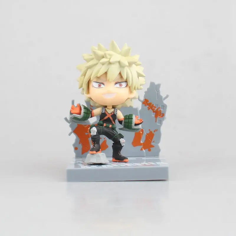 Аниме моя геройская академия Bakugou Katsuki пвх экшн фигурка боку без героев