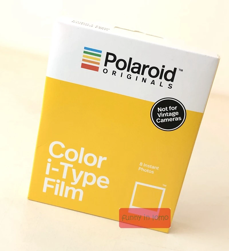 White frame film Polaroid Originals стандартная цветная пленка i-type и издание для камер i-type Onestep+ и Onestep2 VF - Цвет: White frame film