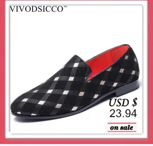 VIVODSICCO/Роскошные Классические Мужские модельные туфли из натуральной кожи; деловая Свадебная обувь для работы; Sapatos; кожаные мужские туфли-оксфорды
